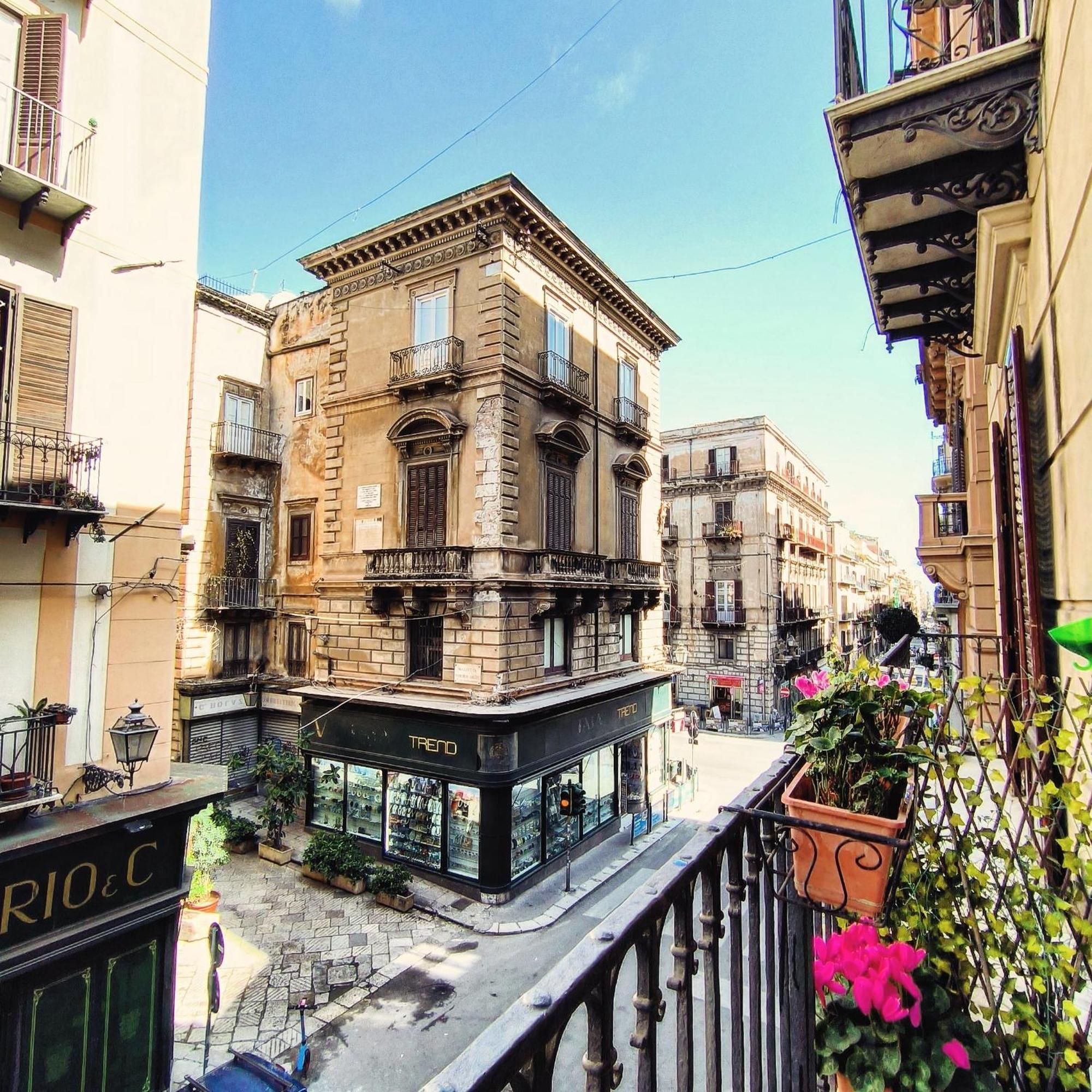 Vittorio Emanuele Rooms Di Prinzi パレルモ エクステリア 写真